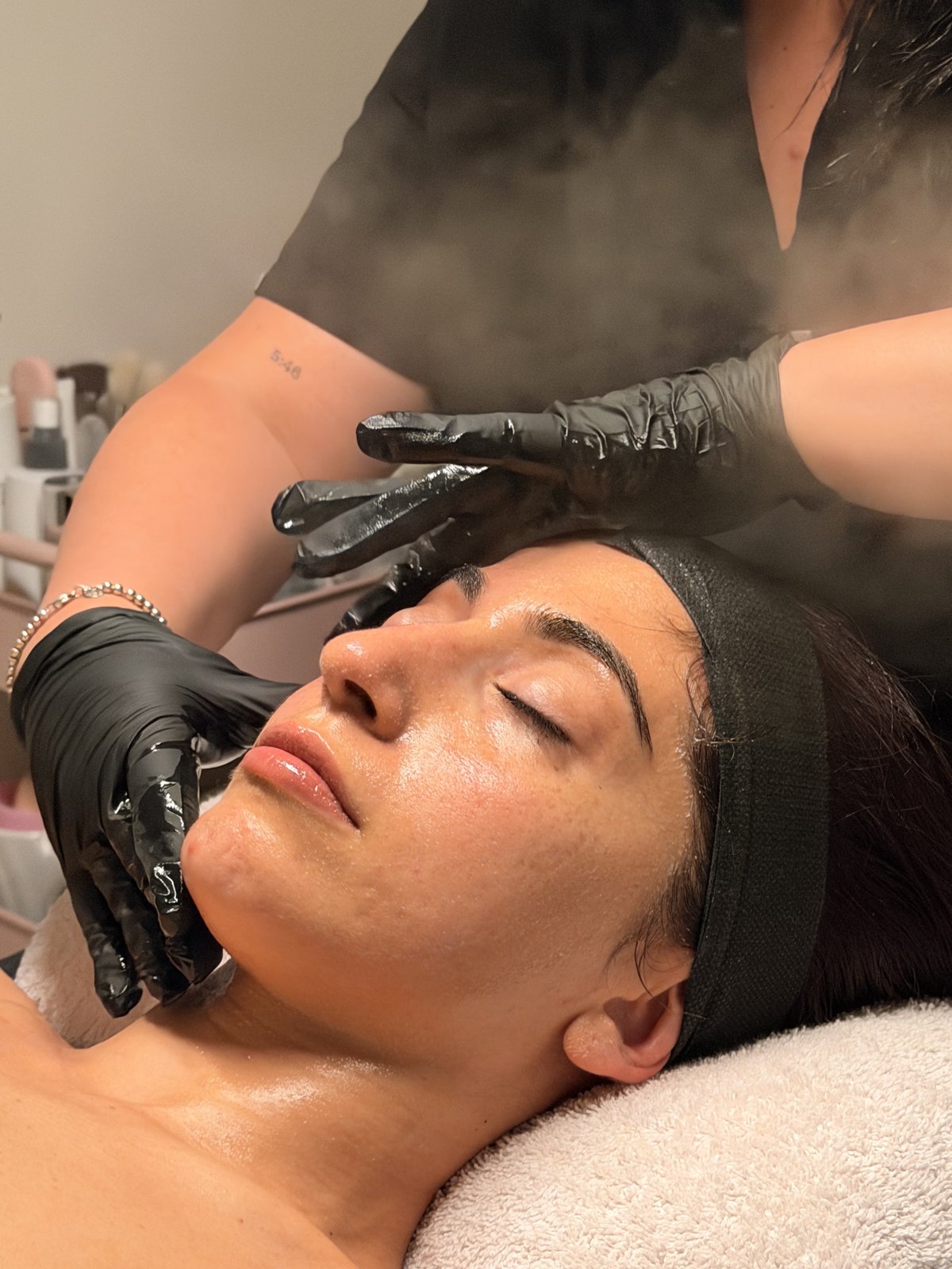 Facial treatment at Pro Skin Studio
